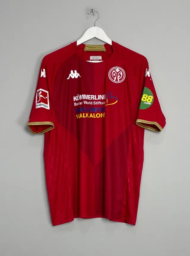 2021/22 FC MAINZ PAPELA #24 *SPECIAL UKRAINE MATCH ISSUE* HOME SHIRT (L) KAPPA | Cult Kits