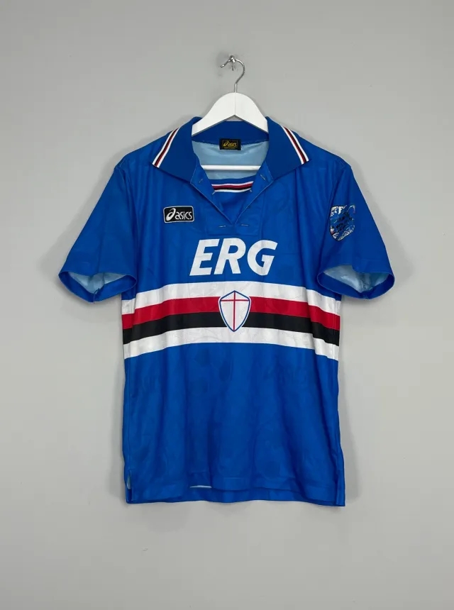 1994/95 SAMPDORIA HOME SHIRT (S) ASICS | Cult Kits