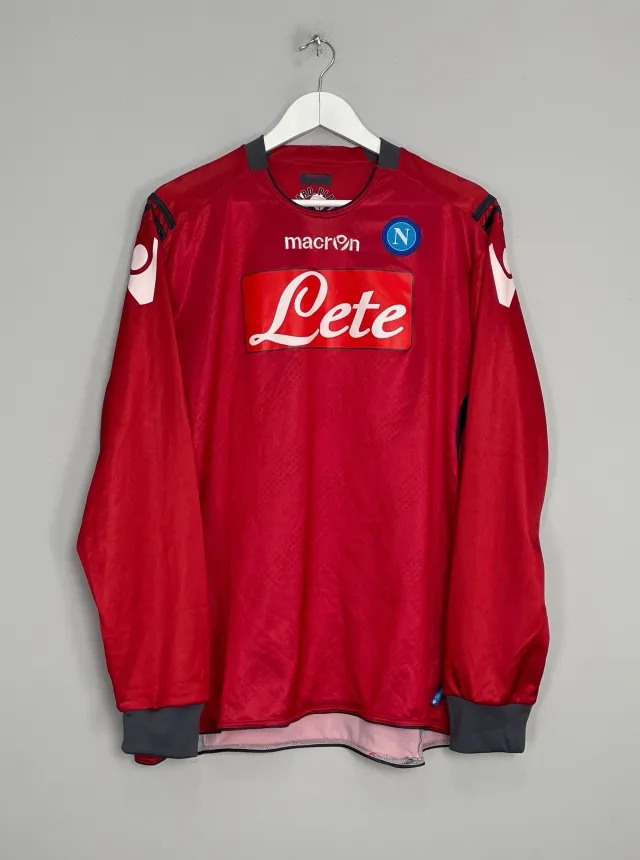 2010/11 NAPOLI GK SHIRT (XL) MACRON | Cult Kits