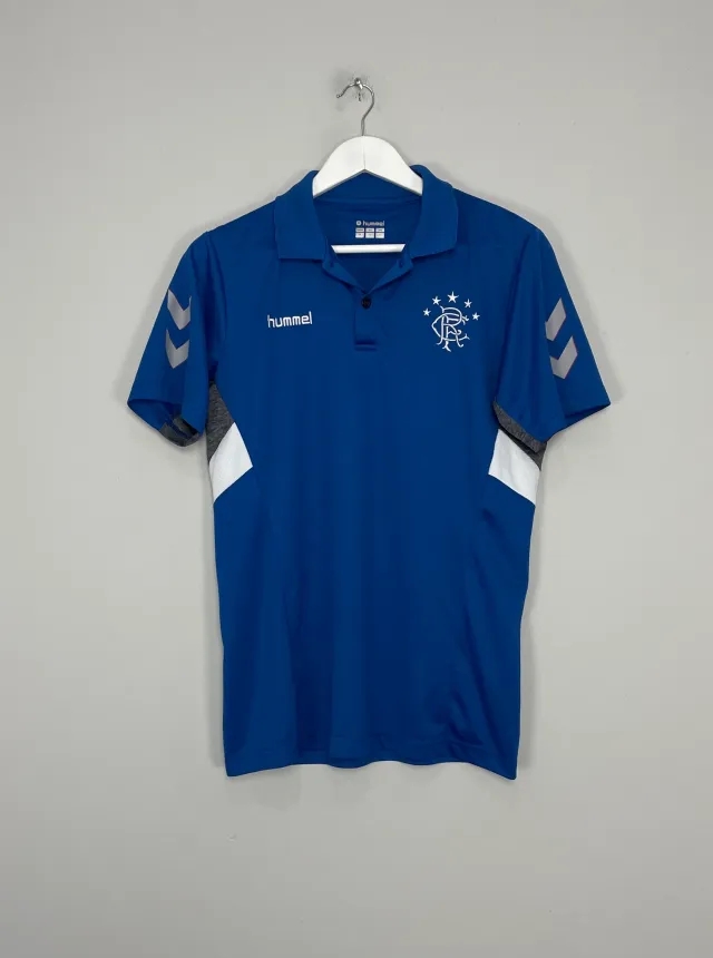 2018/19 RANGERS POLO SHIRT (M) HUMMEL | Cult Kits