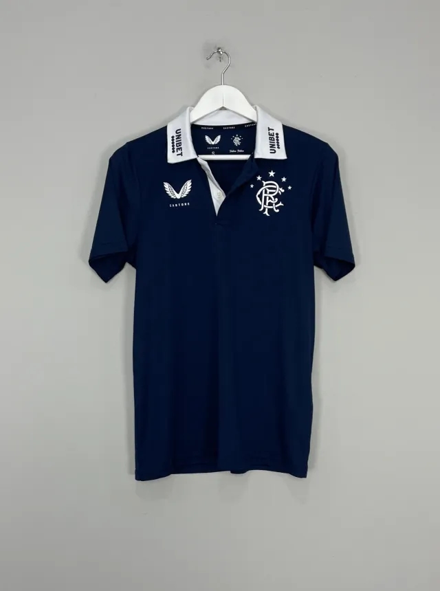 2020/21 RANGERS POLO SHIRT (S) CASTORE | Cult Kits
