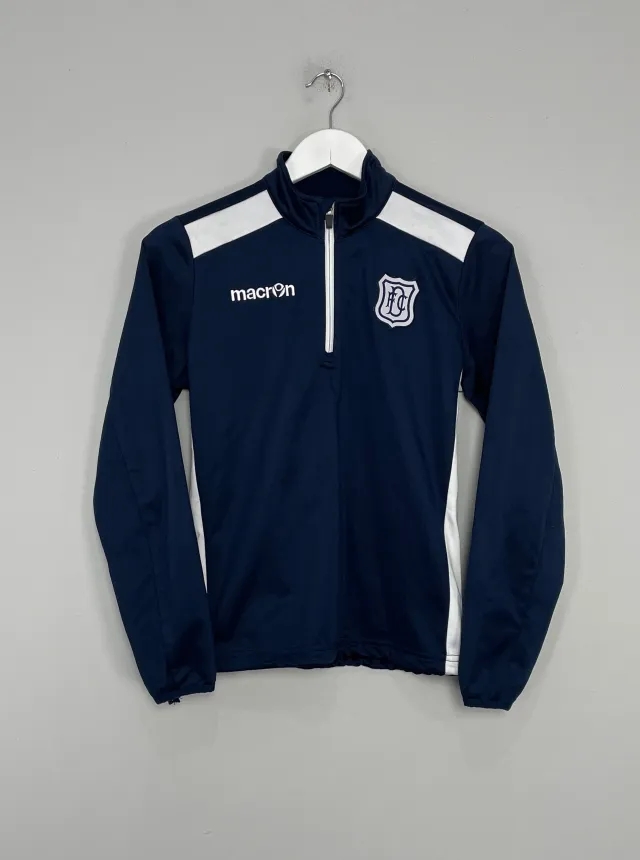 2020/21 DUNDEE FC 1/4 TRAINING JACKET (XS) MACRON | Cult Kits