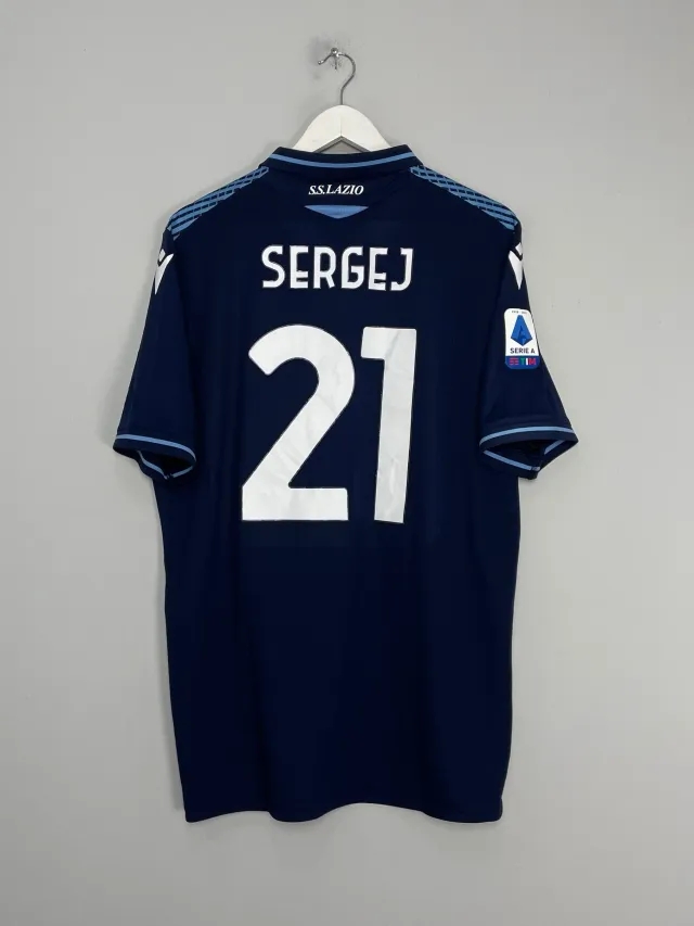 2020/21 LAZIO SERGEJ #21 THIRD SHIRT (XXL) MACRON | Cult Kits