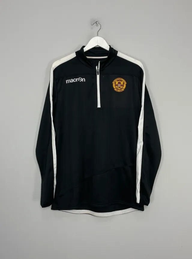 2017/18 MOTHERWELL 1/4 ZIP TRAINING TOP (XL) MACRON | Cult Kits