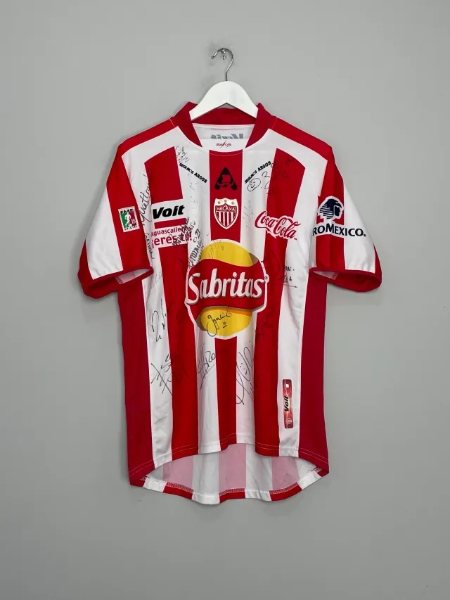 2008/09 NECAXA *SQUAD SIGNED* HOME SHIRT (M) VOIT | Cult Kits
