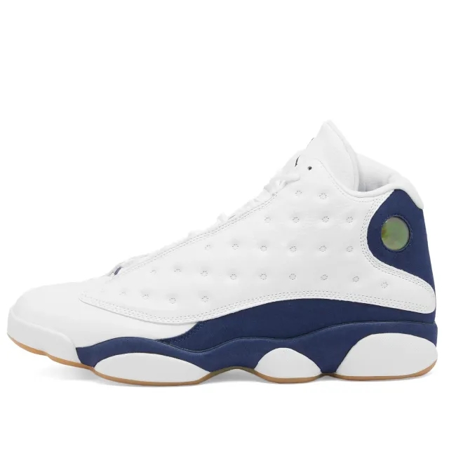 Nike Jordan Air Jordan 13 Retro Sneaker White/Navy/Brown