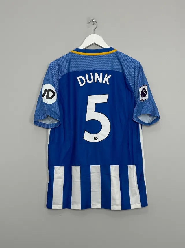 2017/18 BRIGHTON DUNK #5 *MATCH ISSUE* HOME SHIRT (L) NIKE | Cult Kits