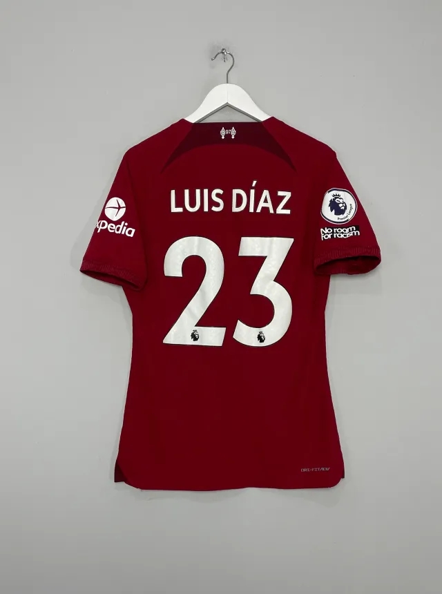 2022/23 LIVERPOOL LUIS DIAZ *MATCH ISSUED v BOURNEMOUTH* HOME SHIRT (L) NIKE | Cult Kits