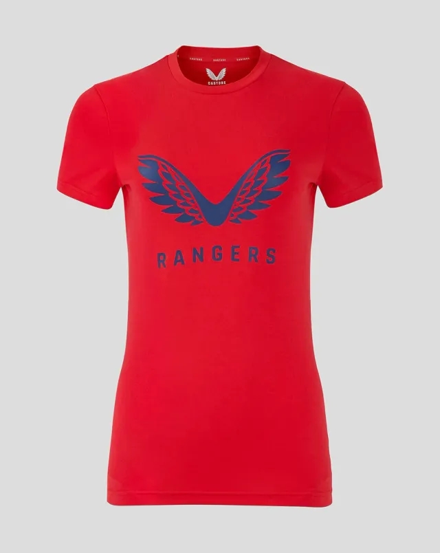 Castore Rangers Women's 24/25 Pro Players Cup Training T-shirt