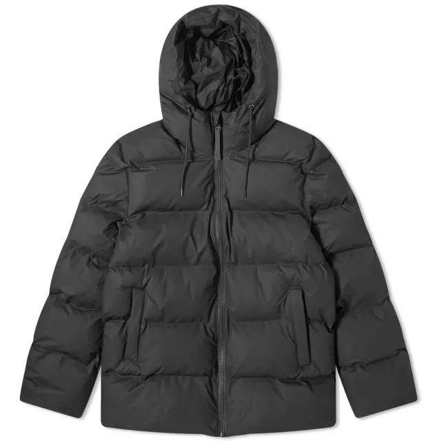 RAINS Men's Alta Puffer Jacket Black