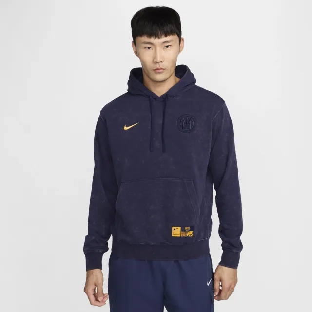 Inter Milan Club Third Men's Nike Football French Terry Pullover Hoodie - Blue - Fleece > Club Fleece