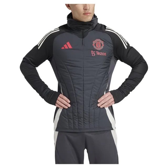 Manchester United adidas European Training Winterised Top - Black