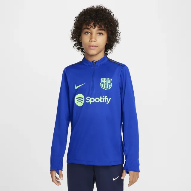 Nike FC Barcelona 24 25 Kids Dri FIT Academy Pro Drill Top