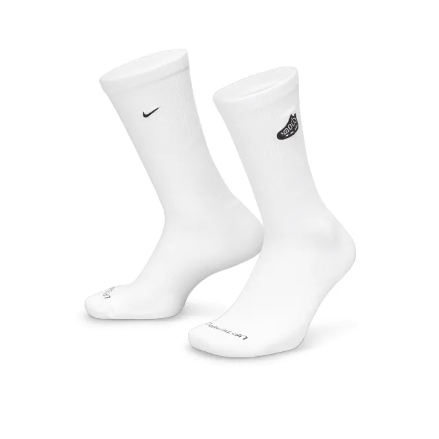 Nike Everyday Plus Cushioned Crew Socks (1 Pair) - White