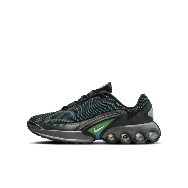 Nike Junior Air Max DN Trainer - Black - Size 6 - Black