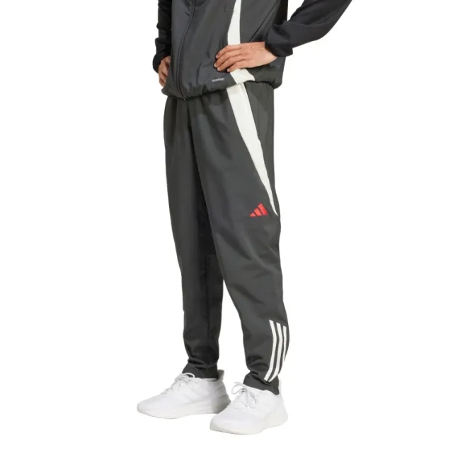 adidas Manchester United European Training Tiro 24 Presentation Tracksuit Bottoms Dark Grey