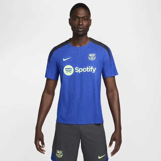 F.C. Barcelona Strike Elite Third Men's Nike Dri-FIT ADV Football Short-Sleeve Top - Blue - Polyester