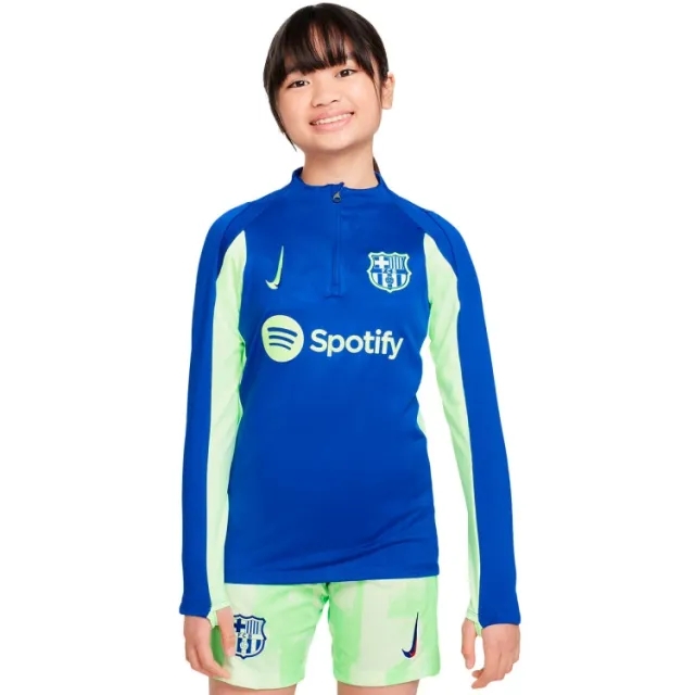 Nike FC Barcelona Strike Drill Top Junior - Blue