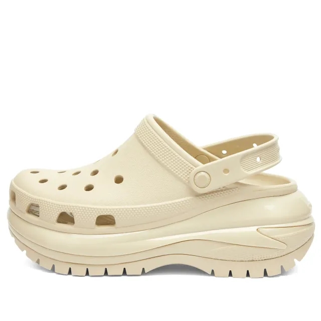 Crocs | Unisex | Mega Crush | Clogs | Bone | M12