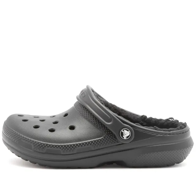 Crocs | Unisex | Classic Lined | Clogs | Black / Black | M12