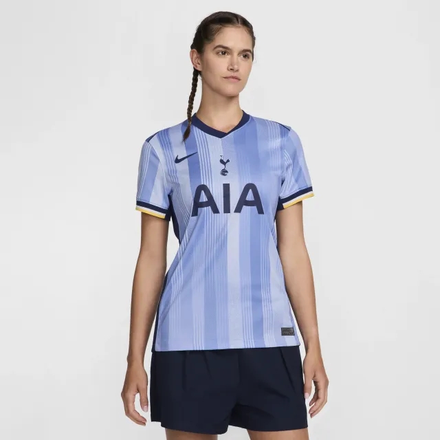 Tottenham Hotspur 2024/25 Stadium Away Women's Nike Dri-FIT Football Replica Shirt - Blue - Polyester