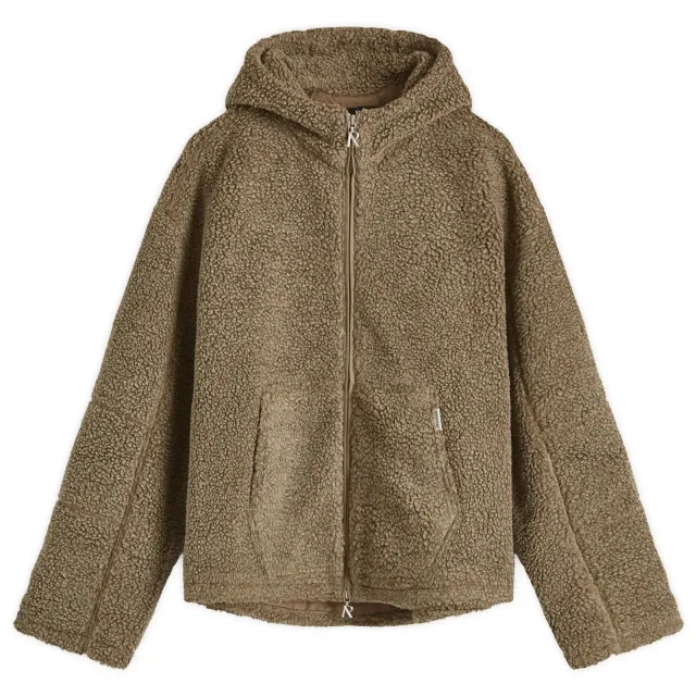 Represent Men's Hooded Fleece Jacket Rock