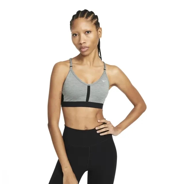 Nike Womens Light Support Padded V Neck Sports Bra