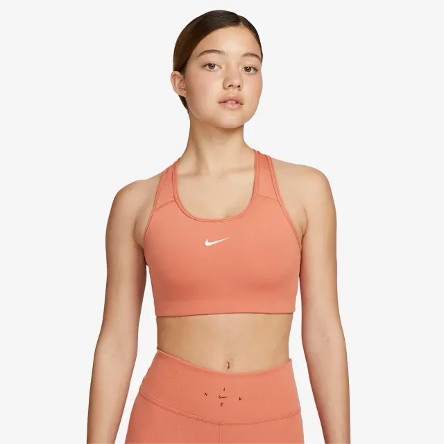 Nike Womens Dri FIT Swoosh 1 Piece Pad Sports Bra