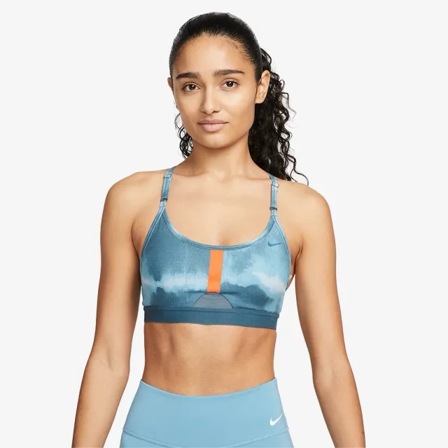 Nike Womens Dri FIT Indy Print Sports Bra