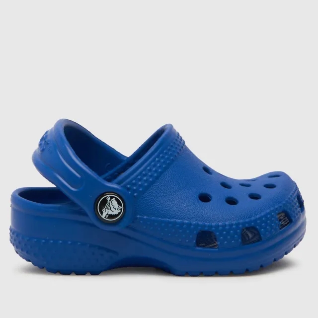 Crocs Nursery Classic Clog - Blue - Size 2-3 - Blue