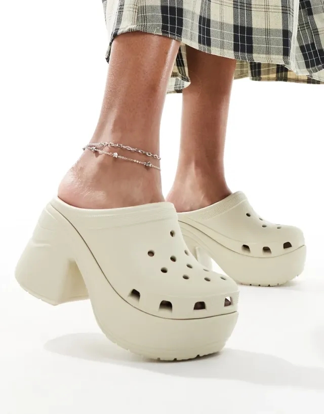 Crocs | Unisex | Siren | Clogs | Bone | W7/M6