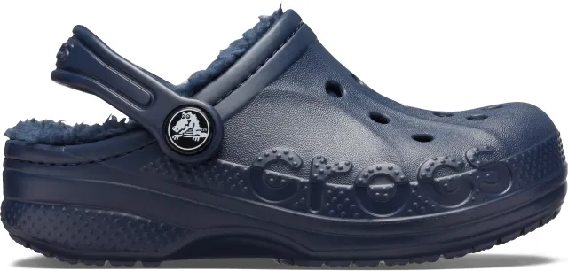 Crocs | Kids | Toddler Baya Lined | Clogs | Navy / Navy | C10