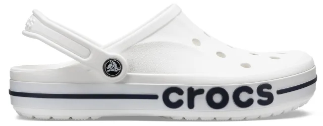 Crocs | Unisex | Bayaband | Clogs | White / Navy | M12