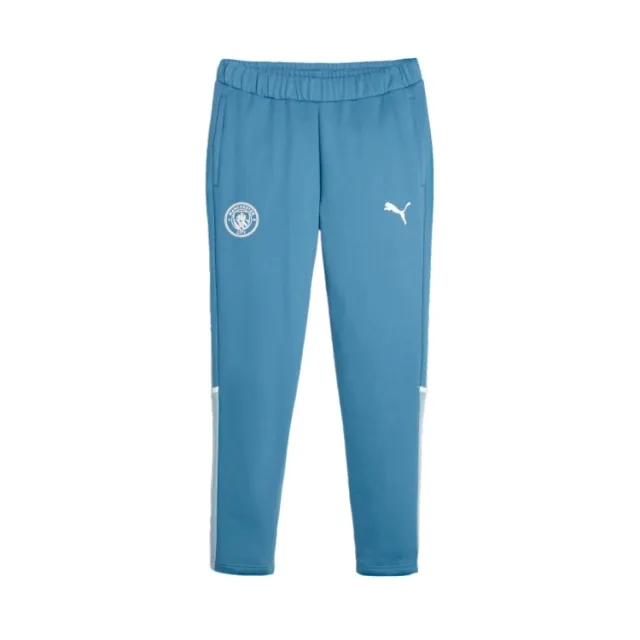 Manchester City Puma Casuals Pants - Dark Blue