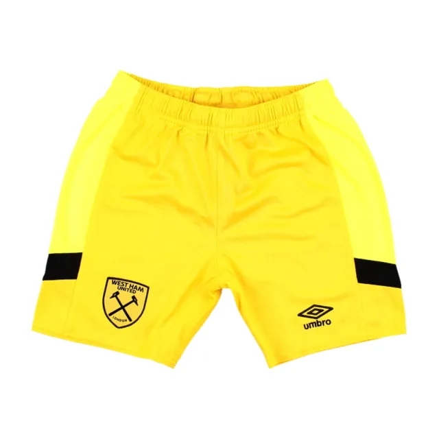 Umbro West Ham United Kids Goalkeeper Home Shorts 2023/24