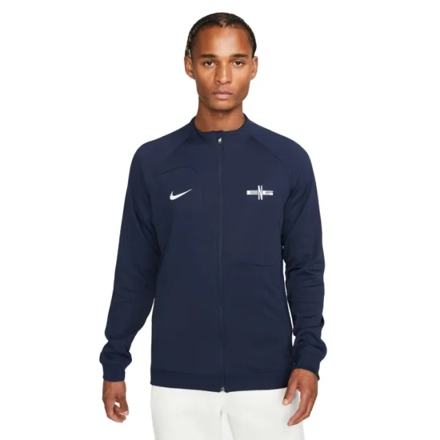England Nike Fundamentals Academy Pro Zip Thru Jacket - Navy
