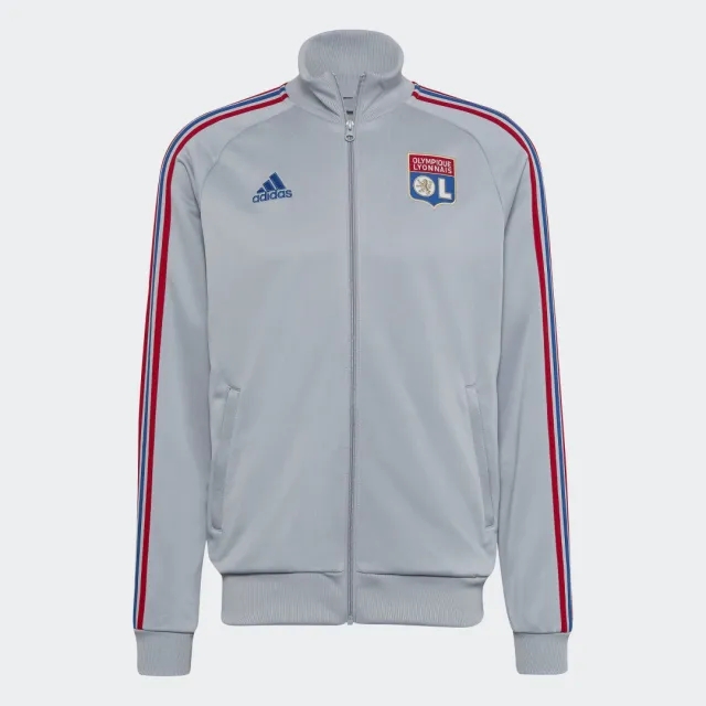 adidas Olympique Lyonnais 3-Stripes Track Top