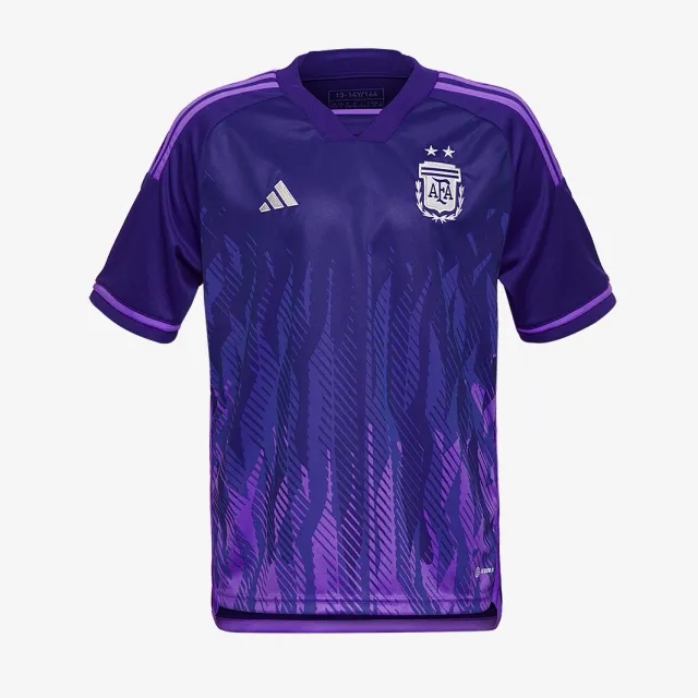 adidas Argentina Kids SS Away Shirt 2022