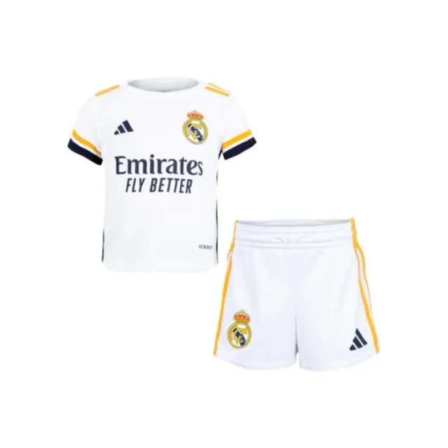 adidas Real Madrid Baby SS Home Mini Kit 2023/24