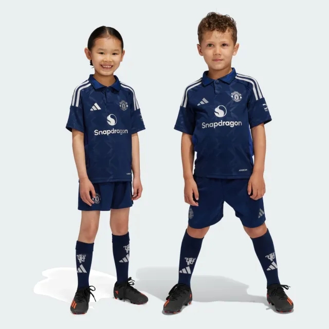 adidas Manchester United Kids SS Away Mini Kit 2024/25