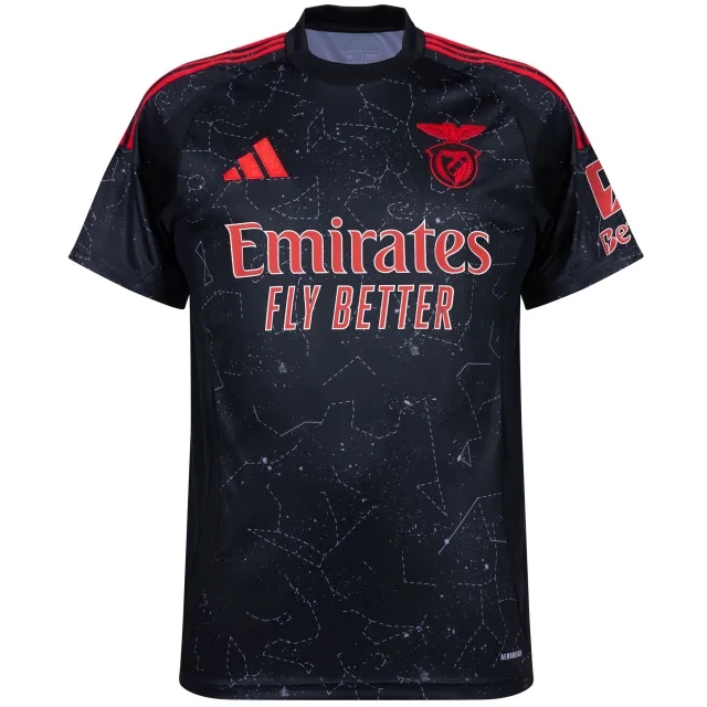 adidas Benfica Mens SS Away Shirt 2024/25