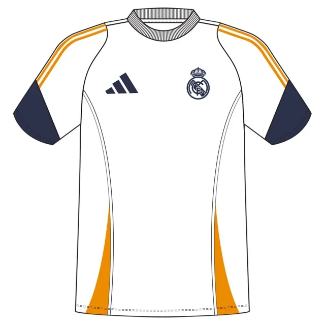 adidas Real Madrid Mens SS Home Shirt 2024/25
