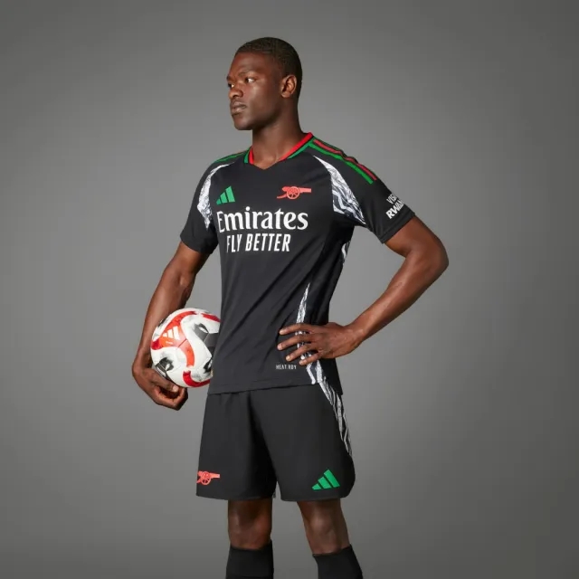 adidas Arsenal Mens SS Player Issue Away Shirt 2024/25