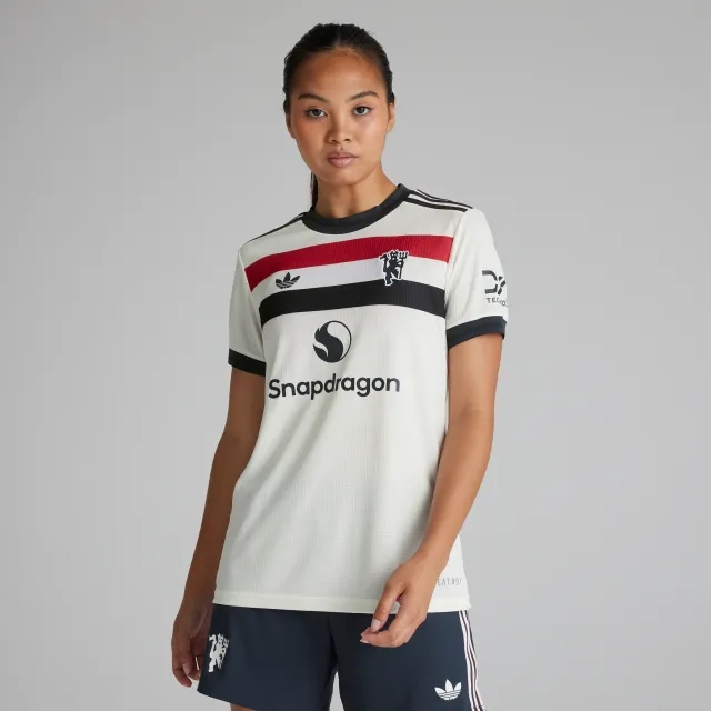 adidas Manchester United Womens SS Player Issue Third Shirt 2024/25