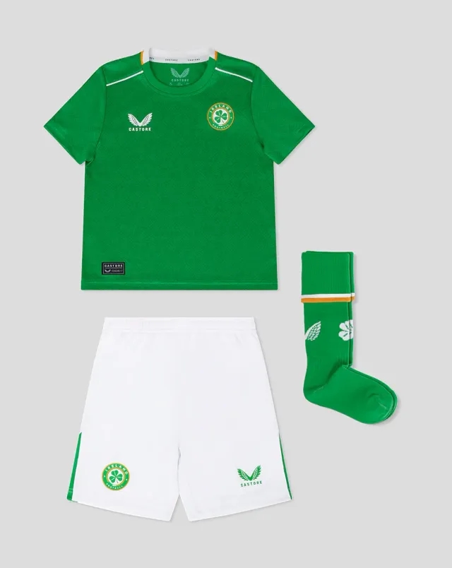 Castore Republic of Ireland Baby SS Home Mini Kit 2024
