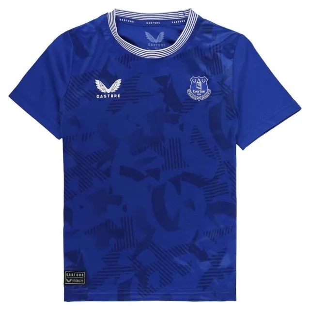 Castore Everton Kids SS Home Shirt 2024/25