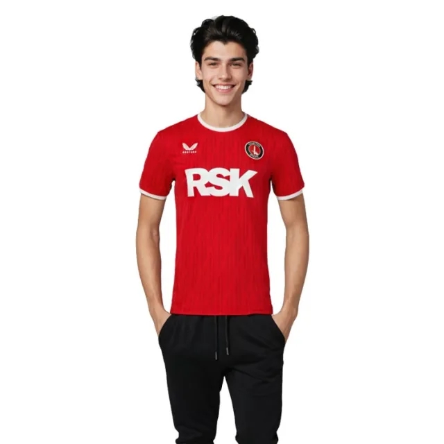 Castore Charlton Athletic Mens SS Home Shirt 2024/25
