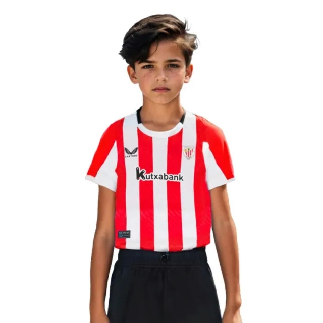 Castore Athletic Bilbao Kids SS Home Shirt 2024/25