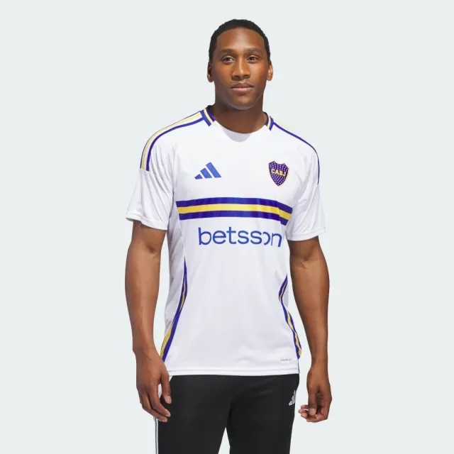 adidas Boca Juniors Mens SS Away Shirt 2024/25