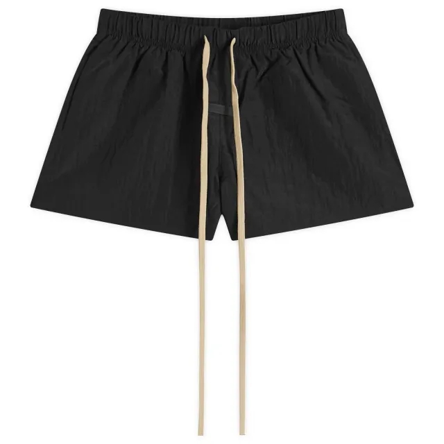 FEAR OF GOD ESSENTIALS Women's Ripstop Running Short Black